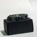 Bransoletka metalowa personalizowana z laserowym grawerowaniem. KOLOR BLASZKI - SREBRNY. Zdjęcie, tekst. - obrazek 4
