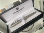 Metalowy długopis z czarnym tuszem - PETERSON z lazerowym grawerowaniem w etui. Personalizacja! - obrazek 6