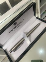 Metalowy długopis z czarnym tuszem - PETERSON z lazerowym grawerowaniem w etui. Personalizacja! - obrazek 5