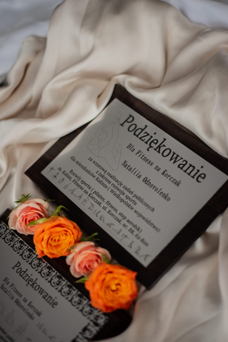 Dyplom/certyfikat/podziękowanie - laserowe grawerowanie! Personalizacja! - obrazek 3