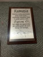 Dyplom/podziękowanie/certyfikat na podkładzie drewnianym! Personalizacja, grawerowanie laserowe! MAŁY - obrazek 4