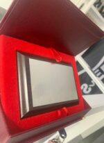 Podziękowanie/dyplom/certyfikat na podkładzie drewnianym w reprezentacyjnym opakowaniu! Personalizacja! CZERWONY/SREBRNY - obrazek 5