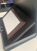 Podziękowanie/dyplom/certyfikat na podkładzie drewnianym w reprezentacyjnym opakowaniu! Personalizacja! CZARNY/BIAŁY - obrazek 5