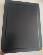 Podziękowanie/dyplom/certyfikat na podkładzie drewnianym w reprezentacyjnym opakowaniu. Grawerowanie laserowe. CZARNY/ZŁOTO - obrazek 4