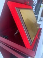 Podziękowanie/dyplom/certyfikat na podkładzie drewnianym w reprezentacyjnym opakowaniu! Personalizacja! CZERWONY/ZŁOTY - obrazek 5