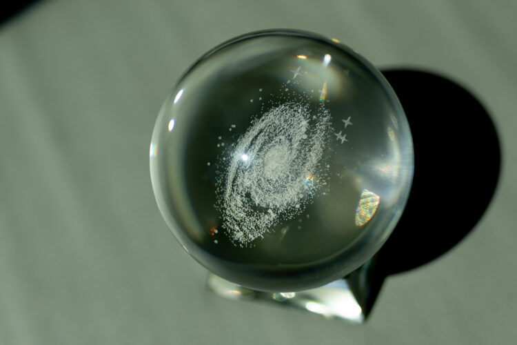 Kryształowa kula "Droga Mleczna'. Personalizacja! - obrazek 2