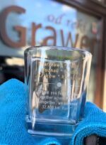 Grawerowana szklanka do whiskey/drinków. Grawerowanie laserowe! - obrazek 2