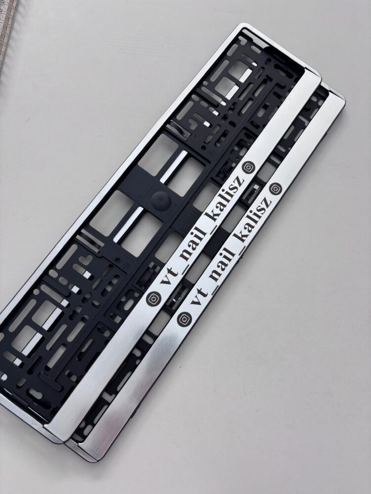 Ramka do tablicy rejestracyjnej z grawerowaniem laserowym! Personalizacja! - obrazek 4